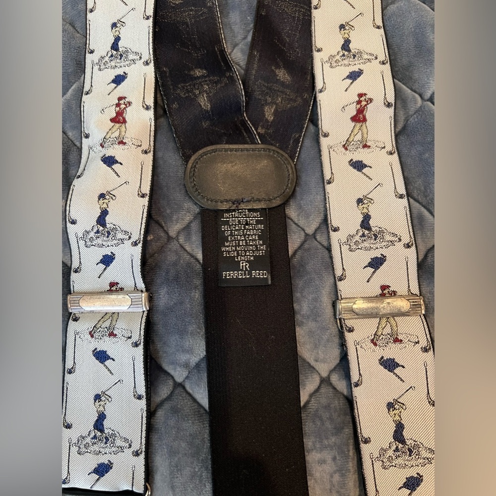 Ferrell Reed Silk Suspenders